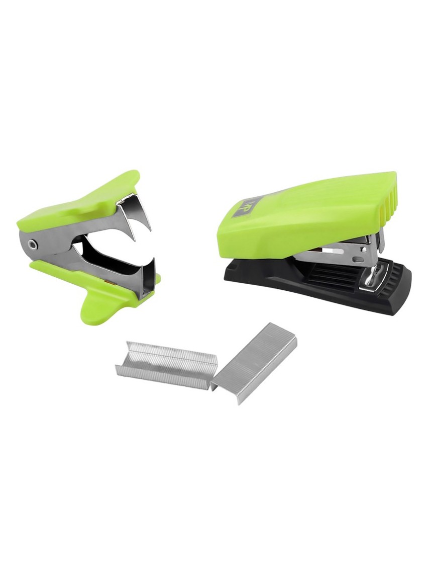 MP mini συρραπτικό/αποσυρραπτικό με ανταλλακτικά PA617, 24/6, πράσινο