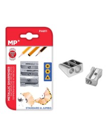 MP σετ μεταλλικές ξύστρες PA811, 25mm, ασημί