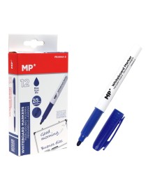 MP Μαρκαδόρος ασπροπίνακα PE494A-S, πάχος μύτης 2-3mm, μπλε, 12τμχ