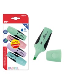 MP μαρκαδόρος υπογράμμισης PE506, πάχος μύτης 2-5mm, 4 χρώματα