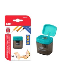 MP ξύστρα μολυβιών με κάδο PA834, πράσινη