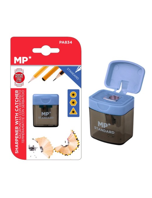 MP ξύστρα μολυβιών με κάδο PA834, μωβ