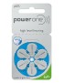 POWER ONE μπαταρίες ακουστικών βαρηκοΐας P675, mercury free, 1.45V, 6τμχ