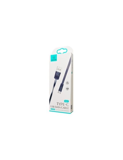 USAMS Καλώδιο USB σε Type-C US-SJ200, 1.2m, μαύρο