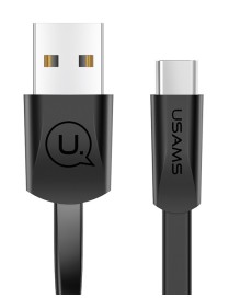 USAMS Καλώδιο USB σε Type-C US-SJ200, 1.2m, μαύρο