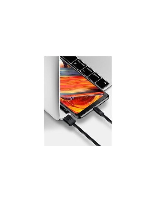 USAMS Καλώδιο USB σε Lightning US-SJ199, 1.2m, μαύρο