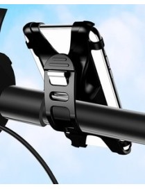 USAMS βάση ποδηλάτου για smartphone US-ZJ053, λαστιχένια, μαύρη