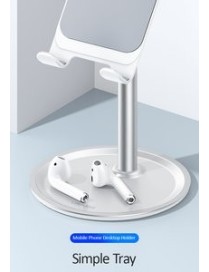 USAMS βάση smartphone US-ZJ048, ρυθμιζόμενη, μεταλλική, λευκή