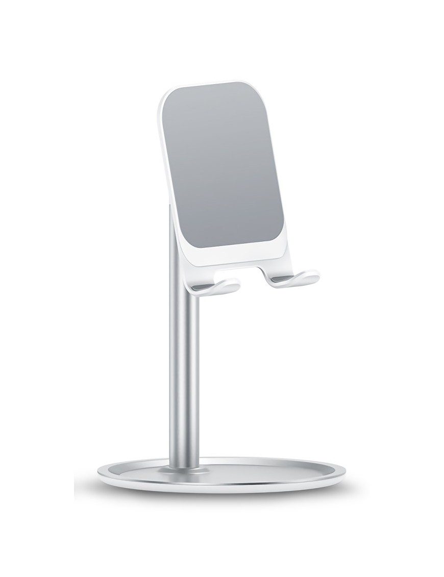 USAMS βάση smartphone US-ZJ048, ρυθμιζόμενη, μεταλλική, λευκή
