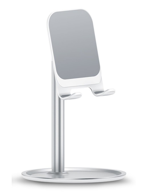 USAMS βάση smartphone US-ZJ048, ρυθμιζόμενη, μεταλλική, λευκή