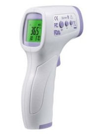 LYFTRACK Ηλεκτρονικό θερμόμετρο υπερύθρων με οθόνη IR988, λευκό