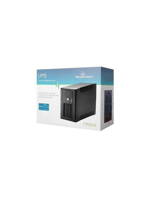 POWERTECH UPS Line Interactive PT-1900LIU, 1900VA, 1140W