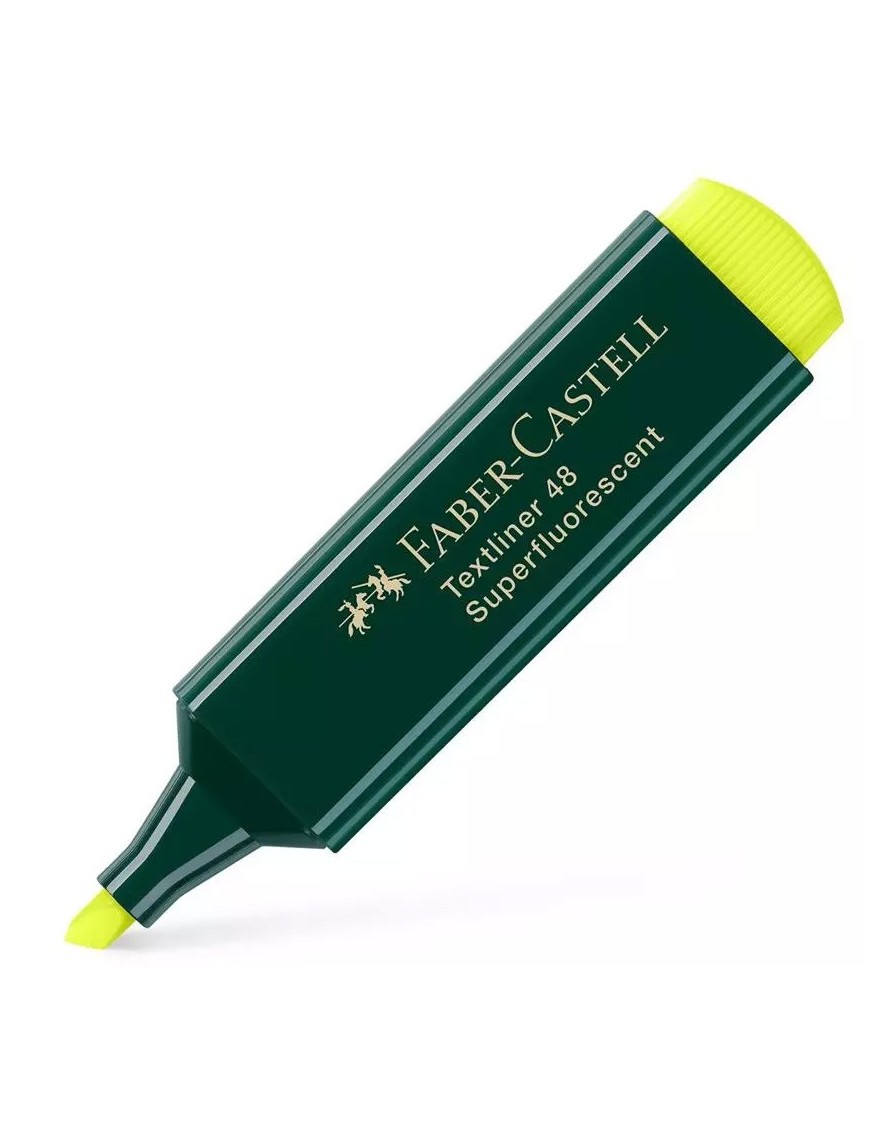 FABER-CASTELL μαρκαδόρος υπογράμμισης Textliner 48, κίτρινος, 1τμχ