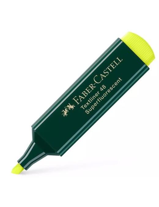 FABER-CASTELL μαρκαδόρος υπογράμμισης Textliner 48, κίτρινος, 1τμχ
