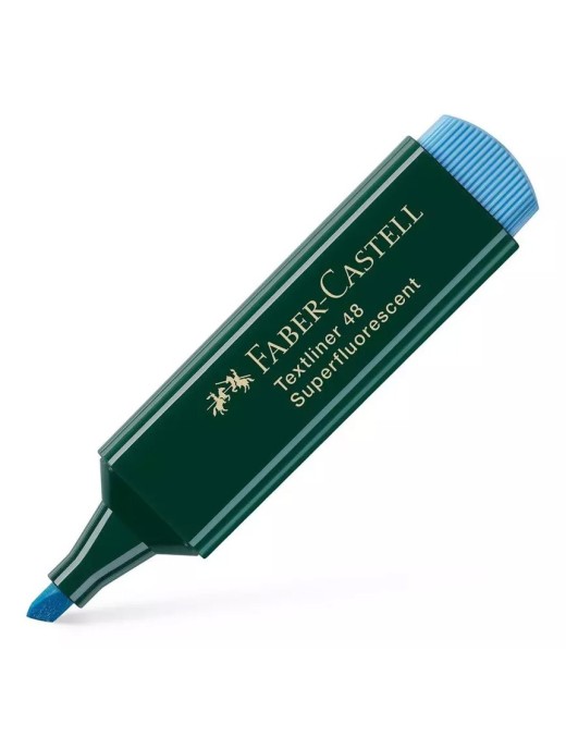 FABER-CASTELL μαρκαδόρος υπογράμμισης Textliner 48, μπλε, 1τμχ