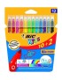 BIC σετ χρωματιστών μαρκαδόρων ζωγραφικής 216010322 KID Couleur, 12τμχ