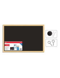 MP Πίνακας μαύρος με κιμωλίες PT300N, 40 x 30cm