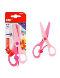 MP παιδικό ψαλίδι χαρτιού PT119, πλαστικό, 13.5cm, ροζ