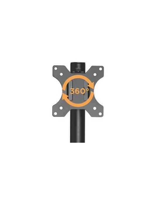 BRATECK Βάση γραφείου LDT40-G02 για 2 οθόνες 17" - 32", 8kg