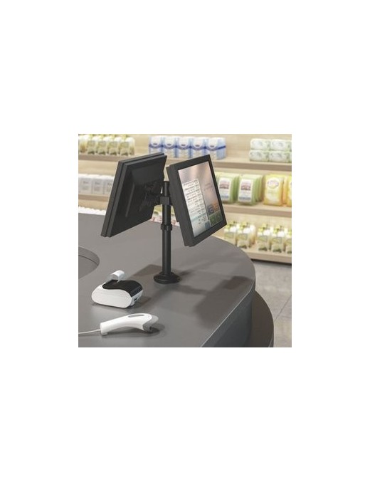 BRATECK Βάση γραφείου LDT40-G02 για 2 οθόνες 17" - 32", 8kg