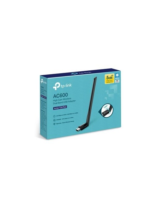 TP-LINK Wireless USB Adapter Archer T2U Plus, 5dBi, Dual Band, Ver. 1.0