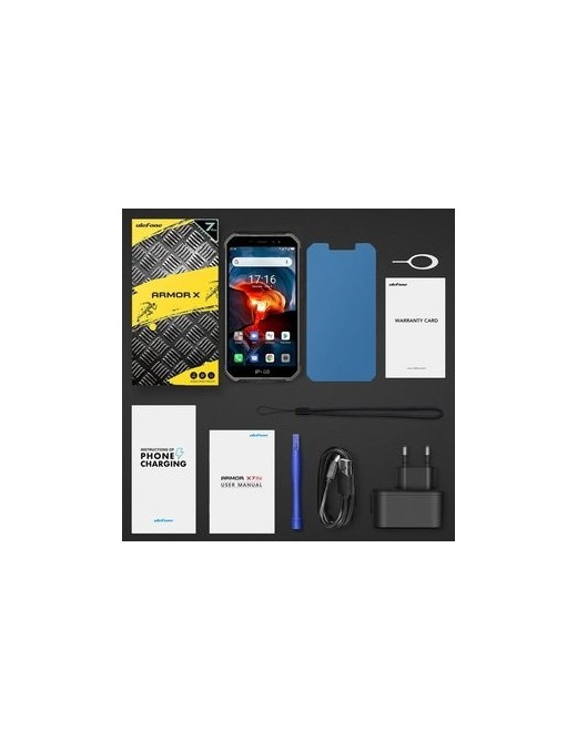 ULEFONE Smartphone Armor X7 Pro, IP68/IP69K, 5", 4/32GB, 4-Core, μαύρο