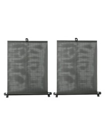 CARCOMMERCE κουρτίνα αυτοκινήτου 61004, για πλαϊνό τζάμι, 2x 50cm