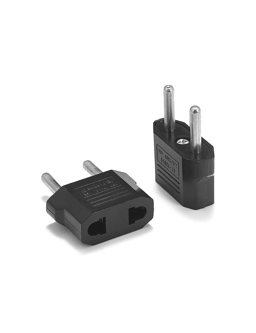 POWERTECH αντάπτορας ρεύματος από γερμανικού τύπου σε China/USA, 5τμχ