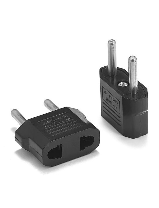 POWERTECH αντάπτορας ρεύματος από γερμανικού τύπου σε China/USA, 5τμχ