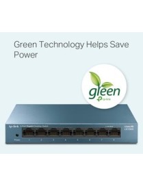 TP-LINK Desktop Switch LS108G, 8-port 10/100/1000Mbps, Ver. 1.0