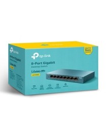 TP-LINK Desktop Switch LS108G, 8-port 10/100/1000Mbps, Ver. 1.0