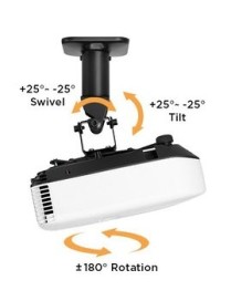BRATECK Βάση για projectors EPB-2, οροφής, 360° περιστροφή, 15kg