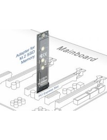 DELOCK Κάρτα Επέκτασης PCI-e σε M.2 Key M 64105, NVMe