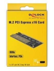 DELOCK Κάρτα Επέκτασης PCI-e x16 σε M.2 Key M 90300, NVMe