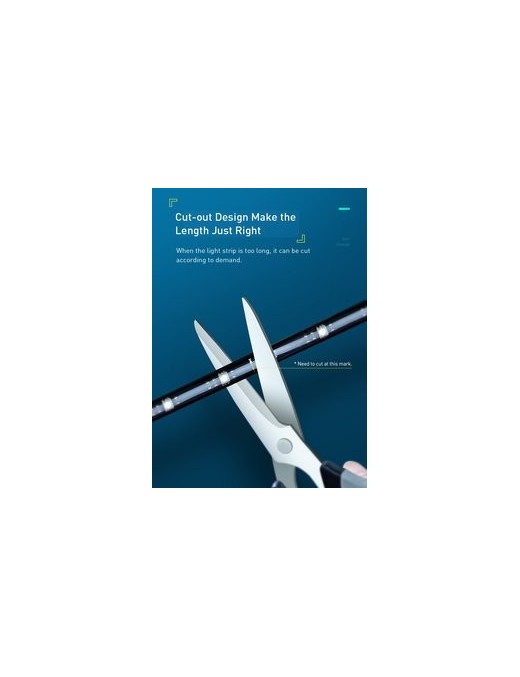 BASEUS LED καλωδιοταινία DGRGB-01, RGB, προέκταση, 1m