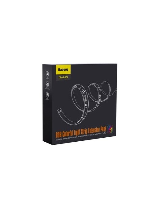 BASEUS LED καλωδιοταινία DGRGB-01, RGB, προέκταση, 1m