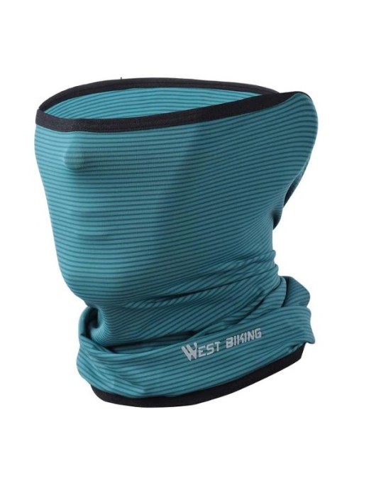 WEST BIKING αθλητικό περιλαίμιο TMV-0038, καλοκαιρινό, διαπνέων, πετρόλ