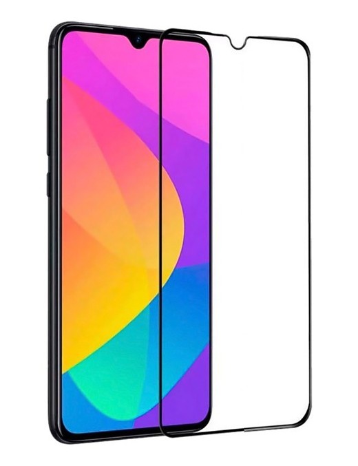 POWERTECH Tempered Glass 5D, full glue, για Xiaomi Redmi 9/9A, μαύρο