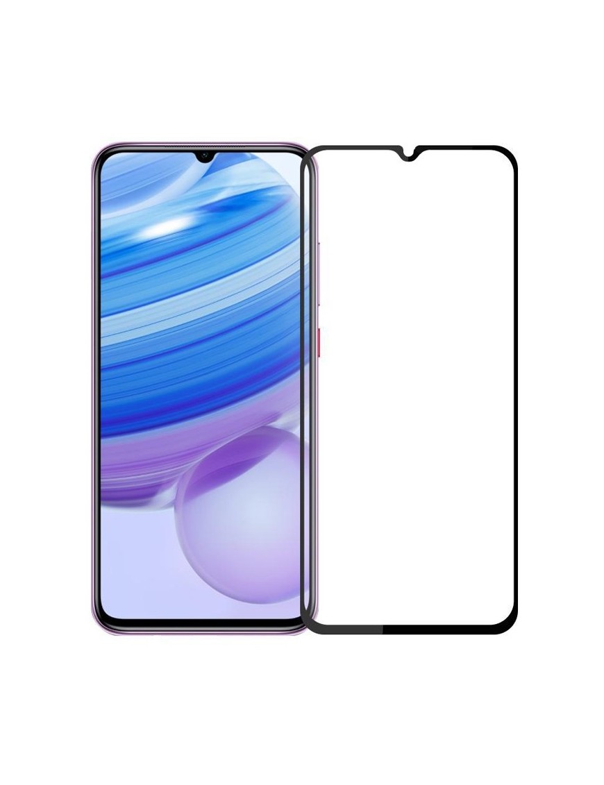 POWERTECH Tempered Glass 5D, full glue, Xiaomi Redmi 10X/Pro 5G, μαύρο