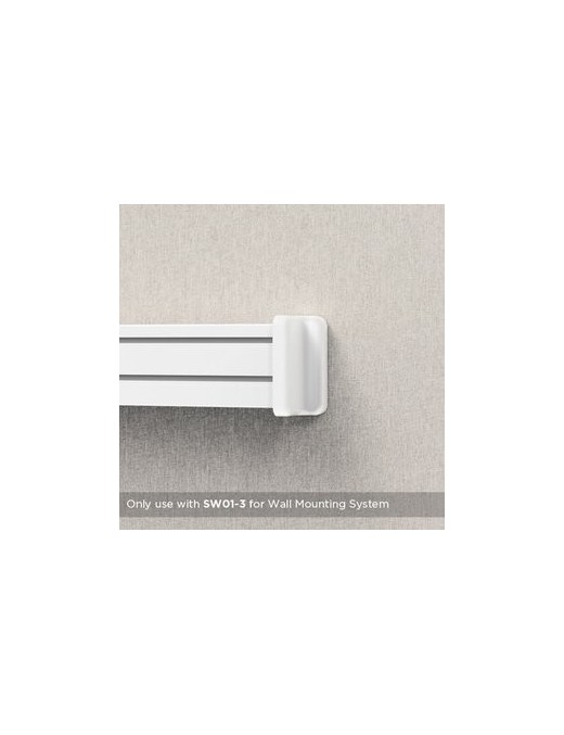 BRATECK 2x βάσεις στήριξης πάνελ SW02-4, SW series, για τοίχο