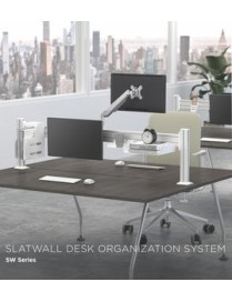 BRATECK 2x βάσεις στήριξης πάνελ SW02-3, SW series, για γραφείο