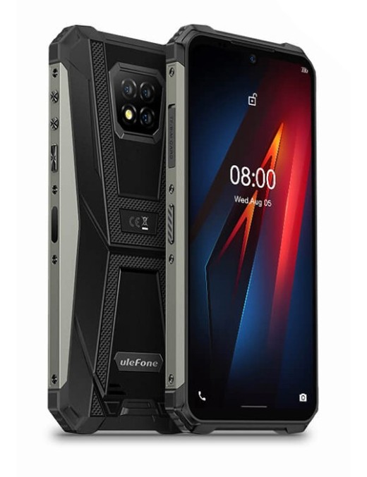 ULEFONE Smartphone Armor 8, IP68/IP69K, 6.1", 4/64GB, 5580mAh, μαύρο