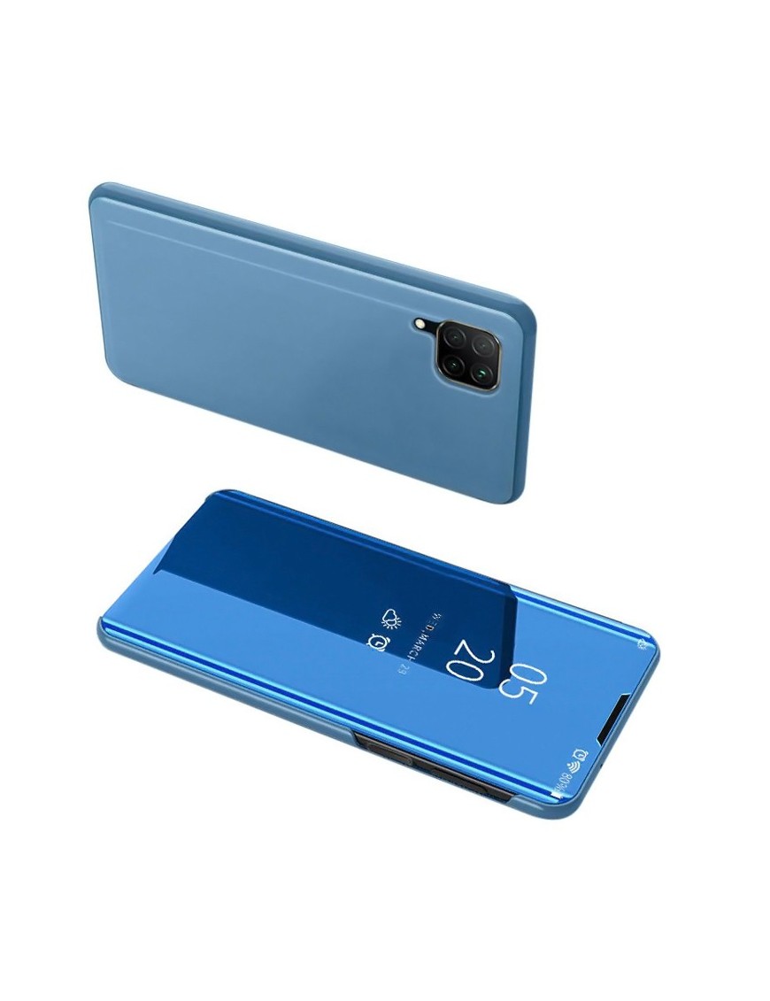 POWERTECH θήκη Clear view MOB-1512, Huawei P40 Lite, μπλε