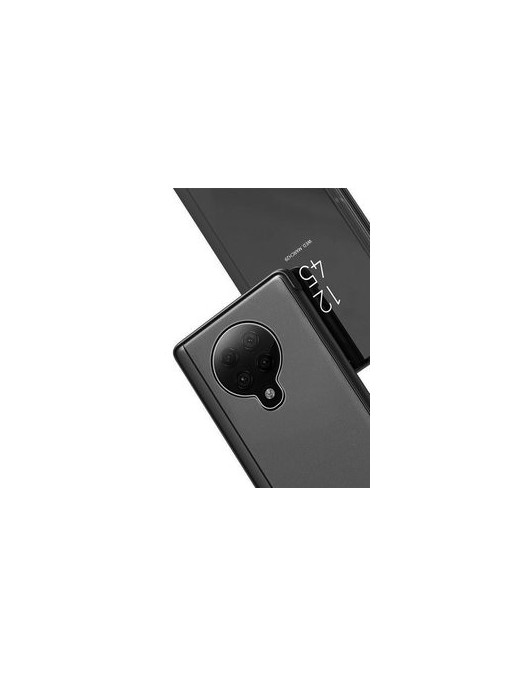 POWERTECH θήκη Clear view MOB-1513, Xiaomi Poco F2 Pro, μαύρη