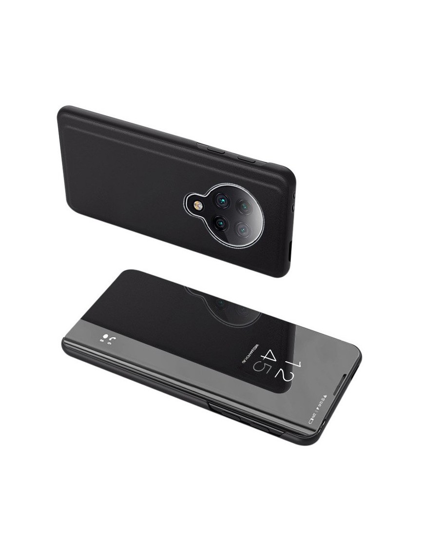 POWERTECH θήκη Clear view MOB-1513, Xiaomi Poco F2 Pro, μαύρη