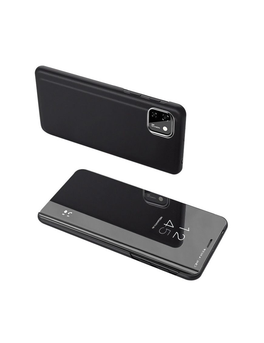 POWERTECH θήκη Clear view MOB-1514, Xiaomi Mi 10 Lite, μαύρη