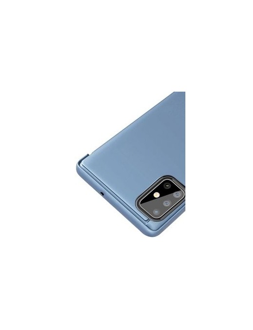 POWERTECH θήκη Clear view MOB-1516, Huawei P Smart 2020, μπλε