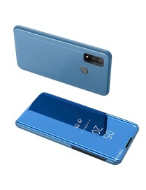 POWERTECH θήκη Clear view MOB-1516, Huawei P Smart 2020, μπλε