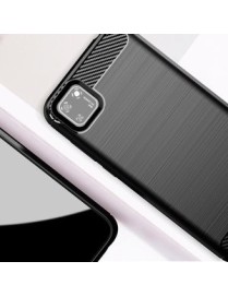 POWERTECH Θήκη Carbon Flex MOB-1523, Huawei Y5p, μαύρη