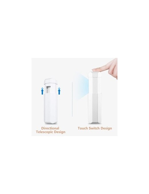 Mini αποστειρωτής υπεριώδους ακτινοβολίας UVC UVS-WH, φορητός, λευκός